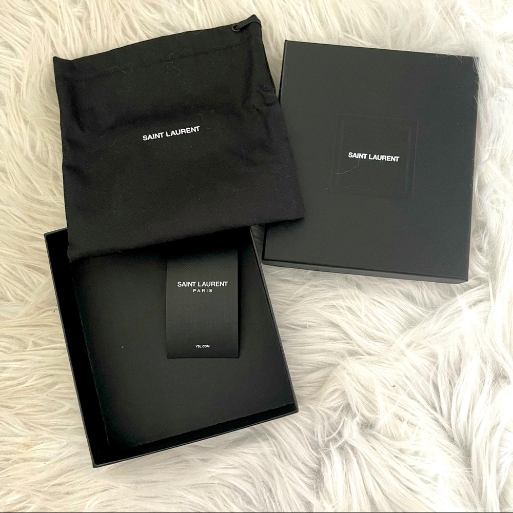 Saint Laurant box and dustbag